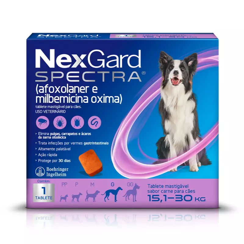 NexGard Spectra Cães de 15,1 a 30kg