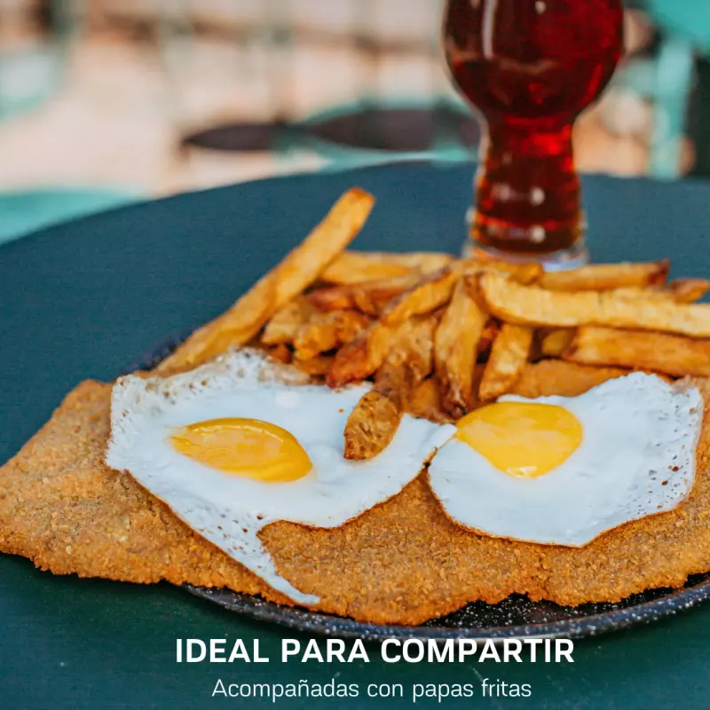 Milanesa a Caballo