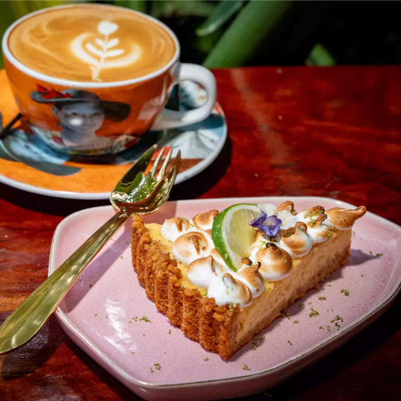 cheesecake de limón horneado