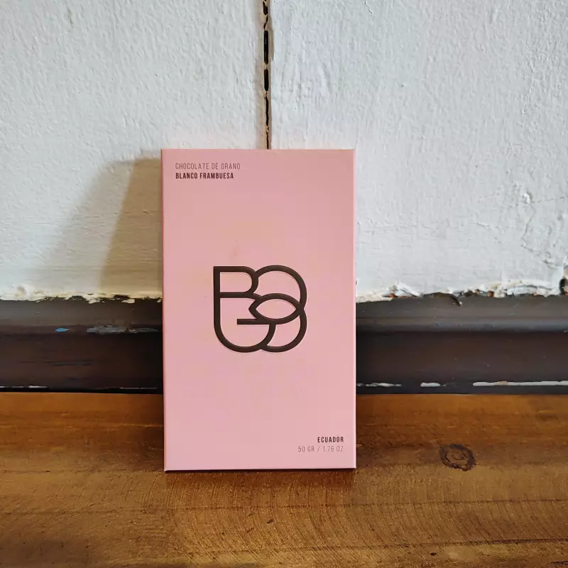Barra Bogo Blanco frambuesa