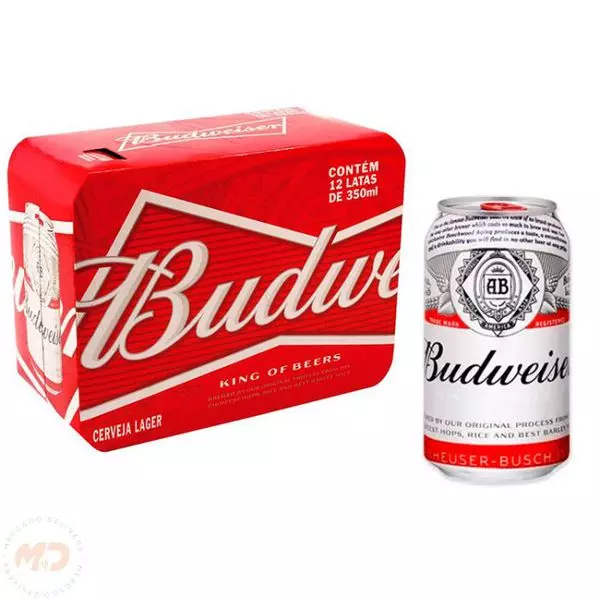 Budweiser 350 ml - 12 unid.