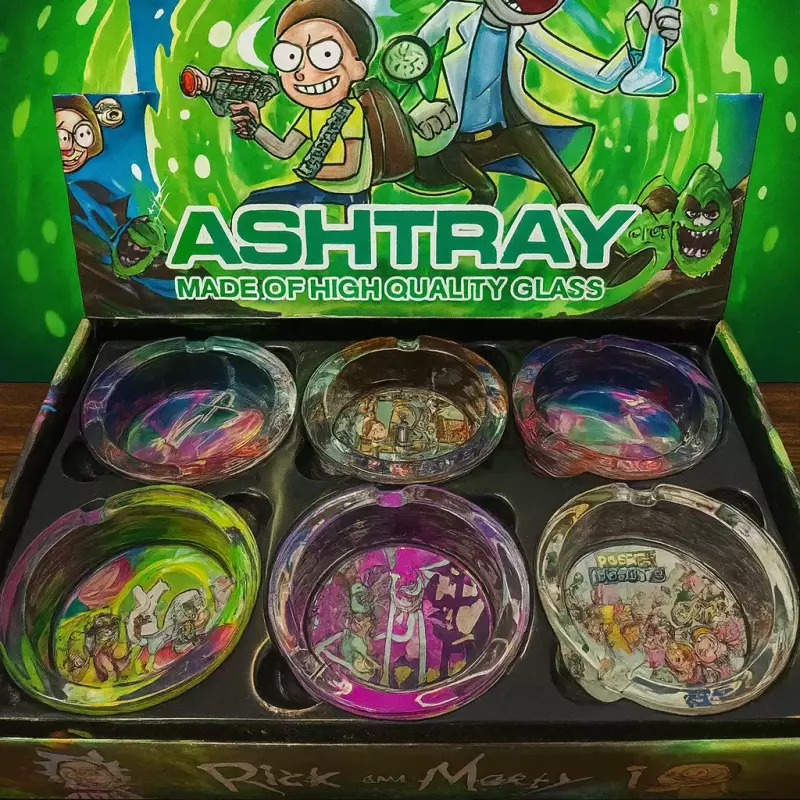 Cinzeiro De Vidro Rick e Morty