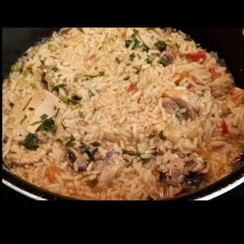 Risoto de Frango