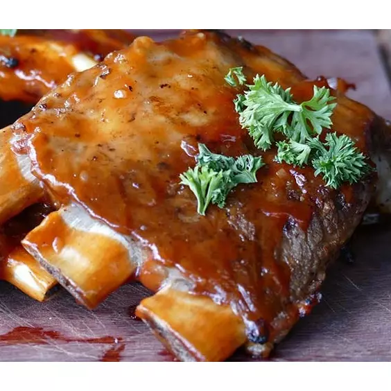 Costelinha ao molho barbecue 2