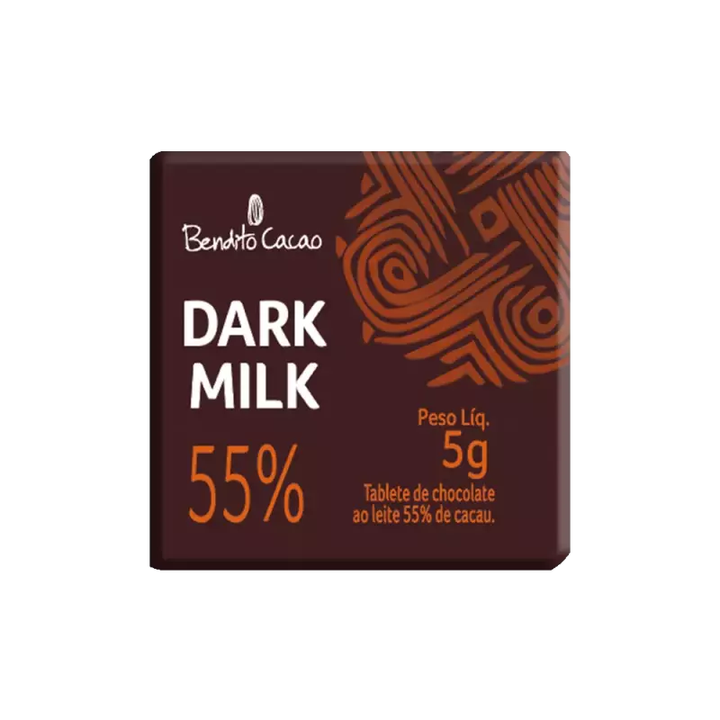 Tablete Dark Milk 55% Cacau 5g
