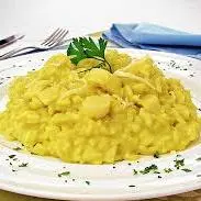 Risoto de palmito e parmesão