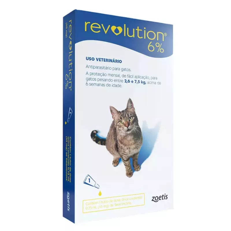 REVOLUTION GATOS 2,6 A 7,5 KG (856)