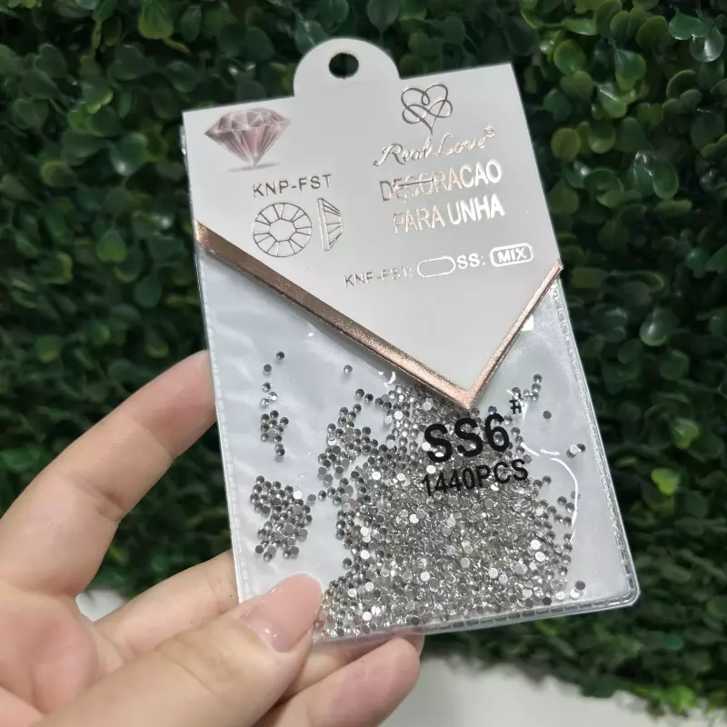 Strass Prata R.Love N•6