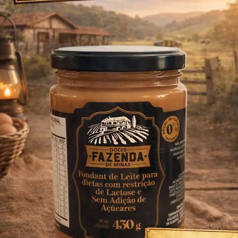Doce de Leite Zero Lactose e Açúcar
