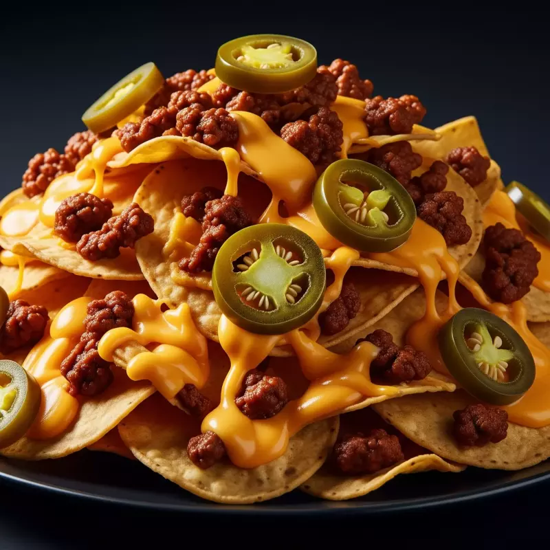 Nachos con carne