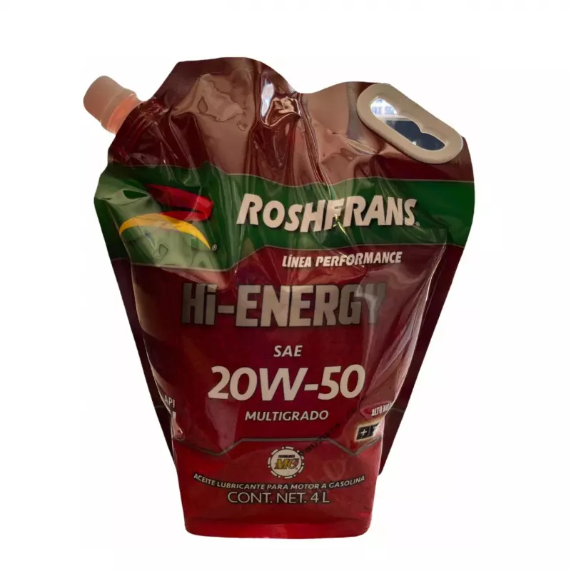 Roshpack SAE 20w-50 de 4 litros.