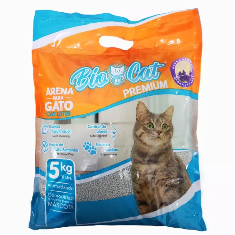 Arena Biocat Premium Aromatizada 5KG