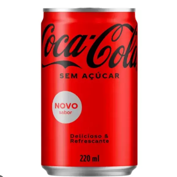 Coca lata zero 220ml
