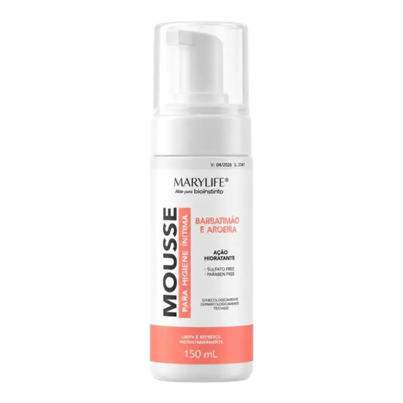 MOUSSE ÍNTIMO BARBATIMÃO E AROEIRA