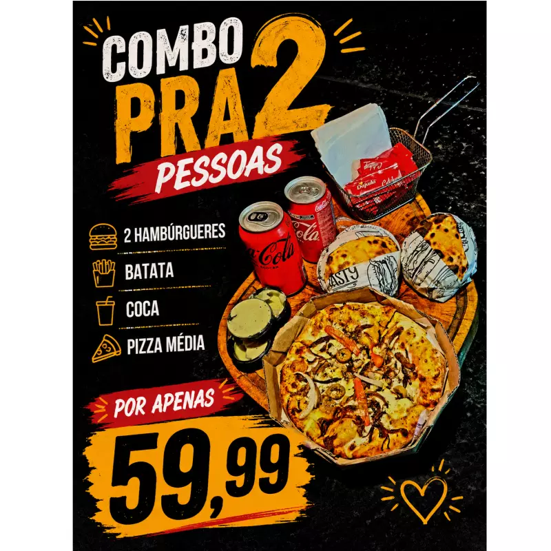 Combo pra 2