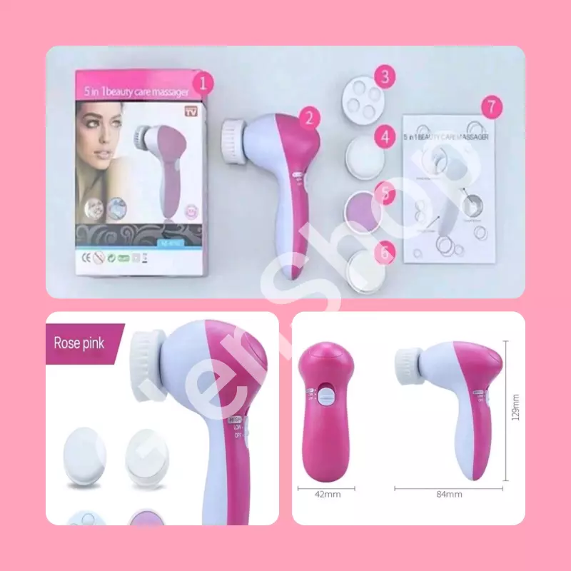 Cepillo de limpieza facial eléctrico