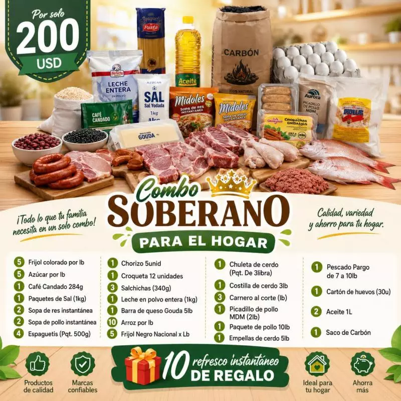 Combo Soberano para el hogar