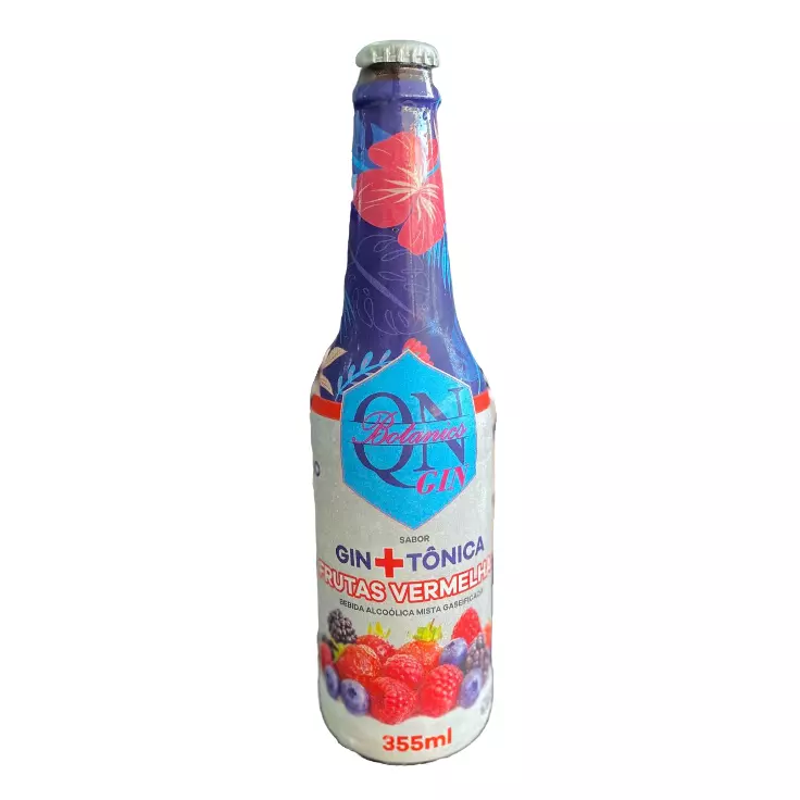 Gin QN Frutas Vermelhas 355ml