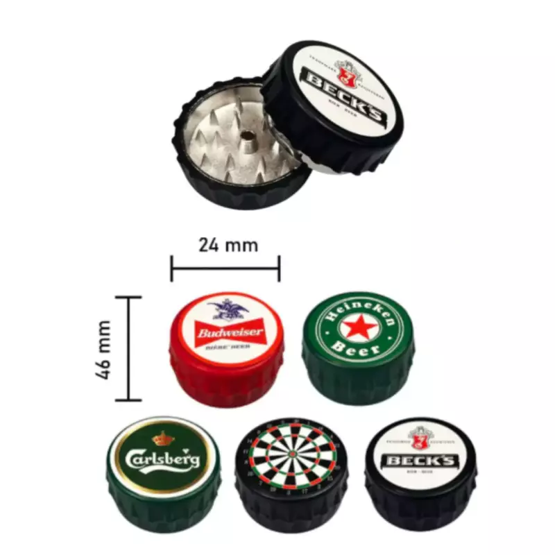 Dichavador TAMPINHA de metal Unid