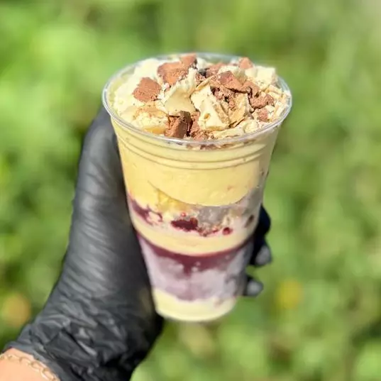 Açaí misto com Sorvete 400ml