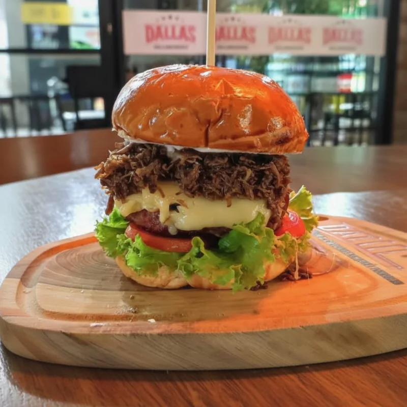 Burguer de costela desfiada 07