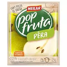 REFRESCO POP FRUTA PÊRA 25G