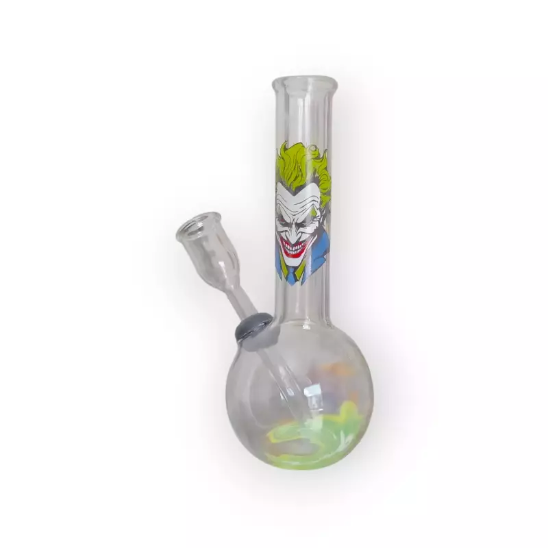 Bong Vidro Mini Palhaço 11cm