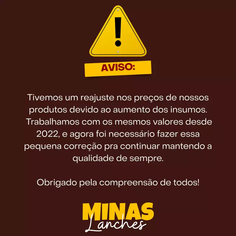 Como já informamos em novembro