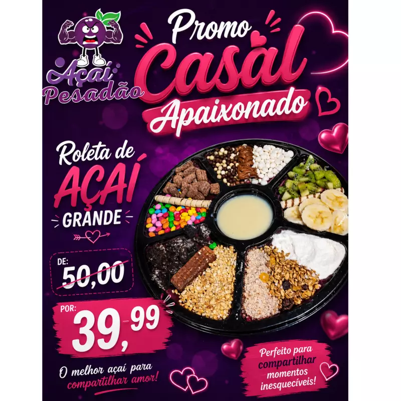 ROLETA DE AÇAÍ GRANDE