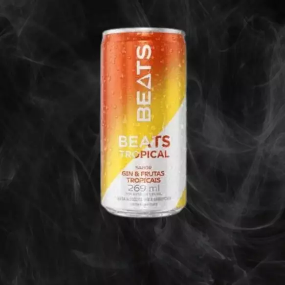 Skol Beats Tropical Lata