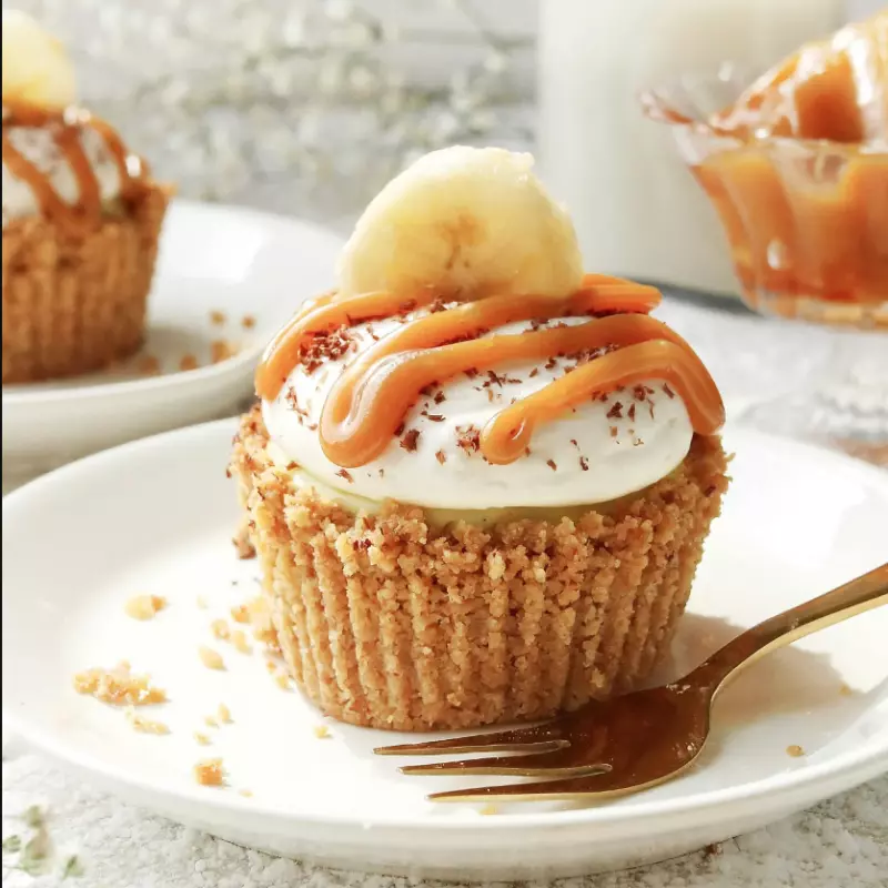 Mini banoffee pie