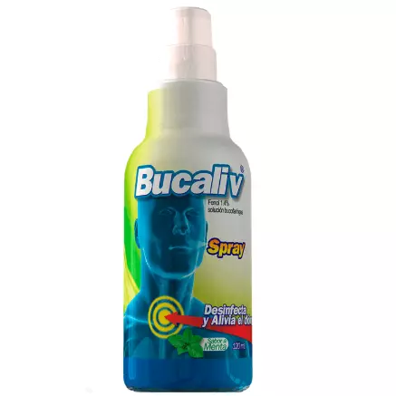 BUCALIV SPRAY 120ML SABOR MENTA
