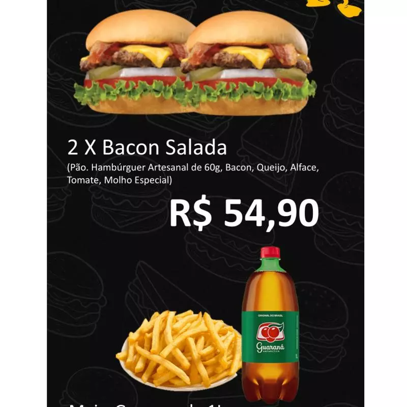 2 BACON SALADA ARTESANAL (60GR)