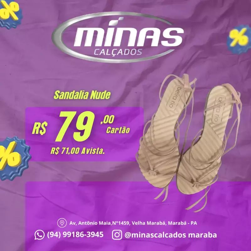 Sandalia Nude RF:83502