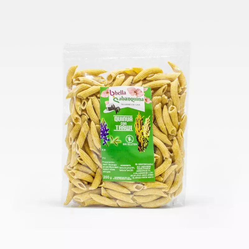Pasta de Quinua y Tarwi - Sin Gluten
