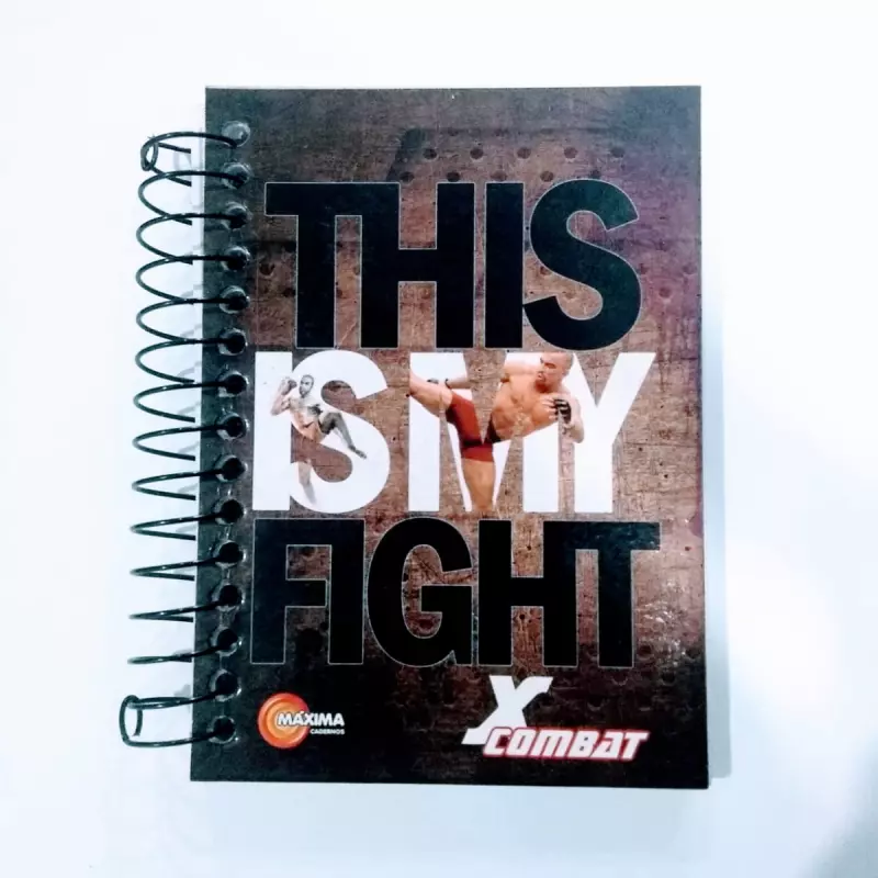 Caderneta Capa Dura 1/8 - X Combat