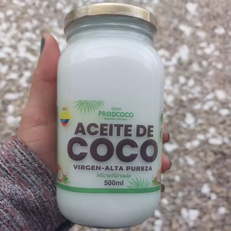 Aceite de coco virgen x 500ml
