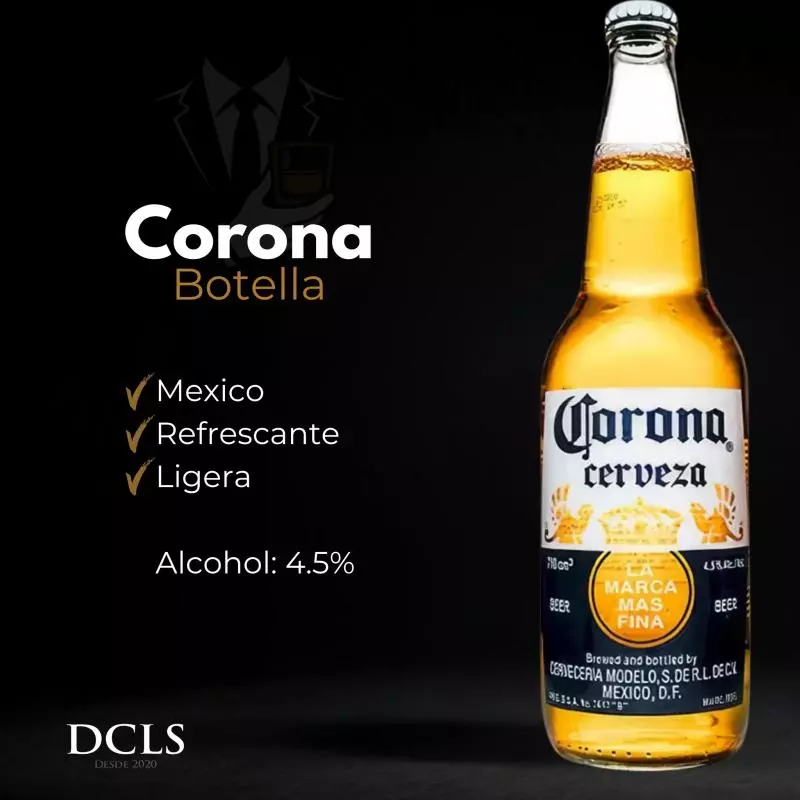 Corona botella
