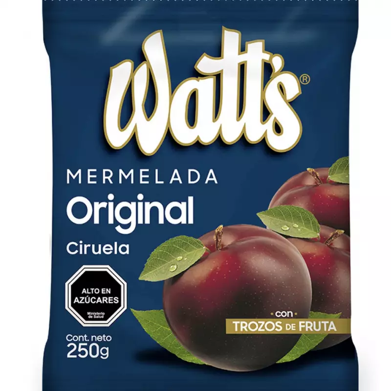 Mermelada watts ciruela