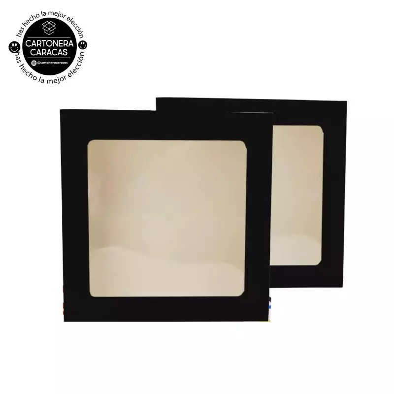 ACETATO CUADRADO BLACK  (L)