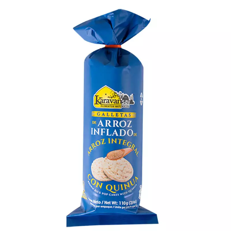 GALLETA ARROZ INTEGRAL+QUINUA 110GR