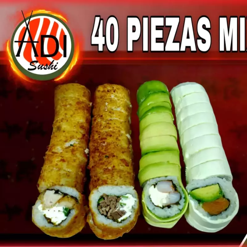 40 PIEZAS MIXTAS