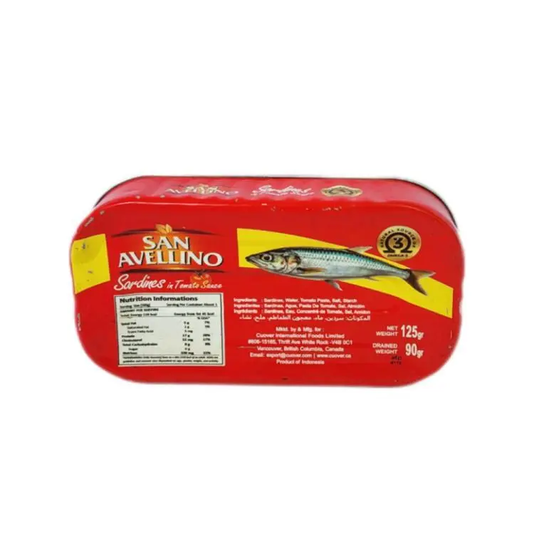 Sardinas San Avellino 125g