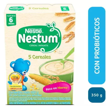 NESTLE NESTUM BL 350 GR 5 CEREALES