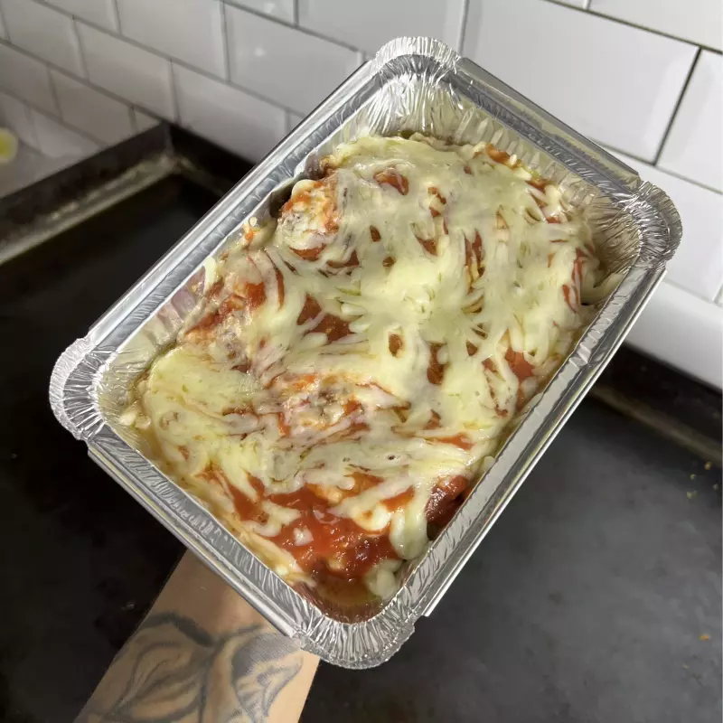 Filé de Frango a parmegiana