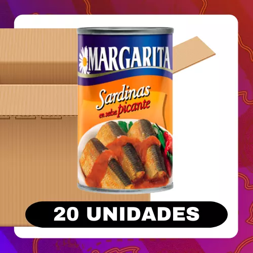 Bulto Margarita Sardina Picante 170g