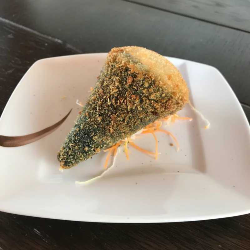 Temaki Misto Crocante(Salmão e Kani)