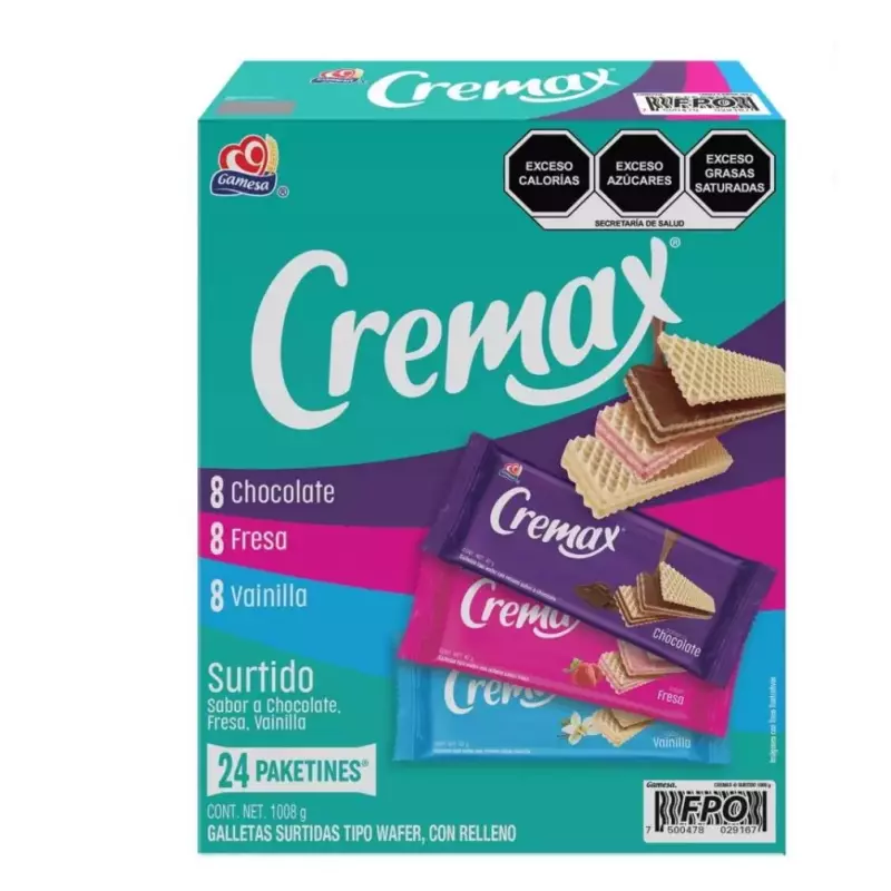 CREMAX SURTIDO 24 PZAS