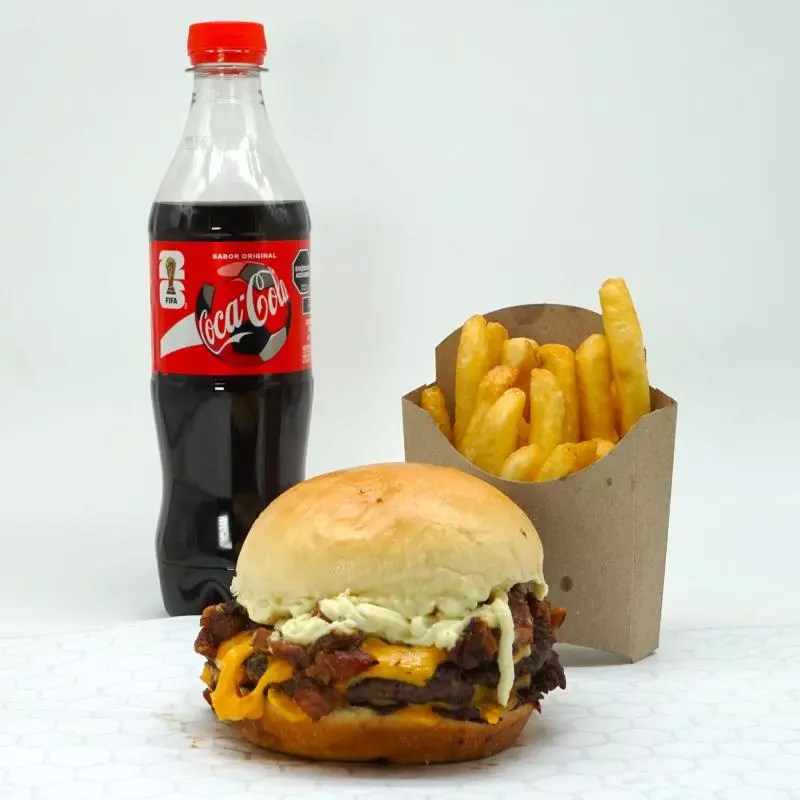 Combo Jam Doble + papas + bebida