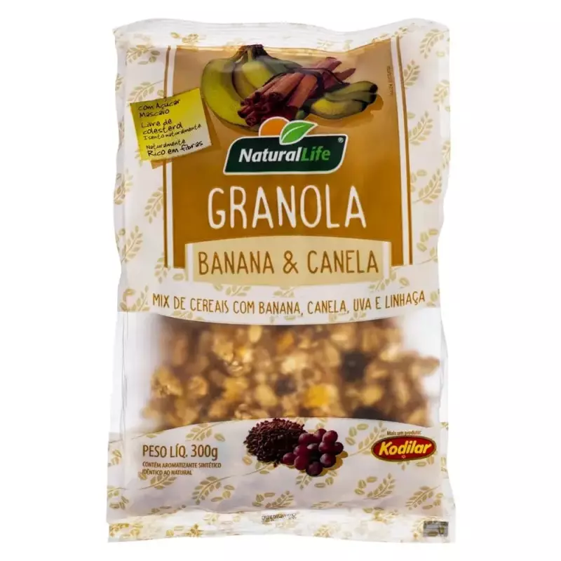 Granola Banana e Canela - 300g